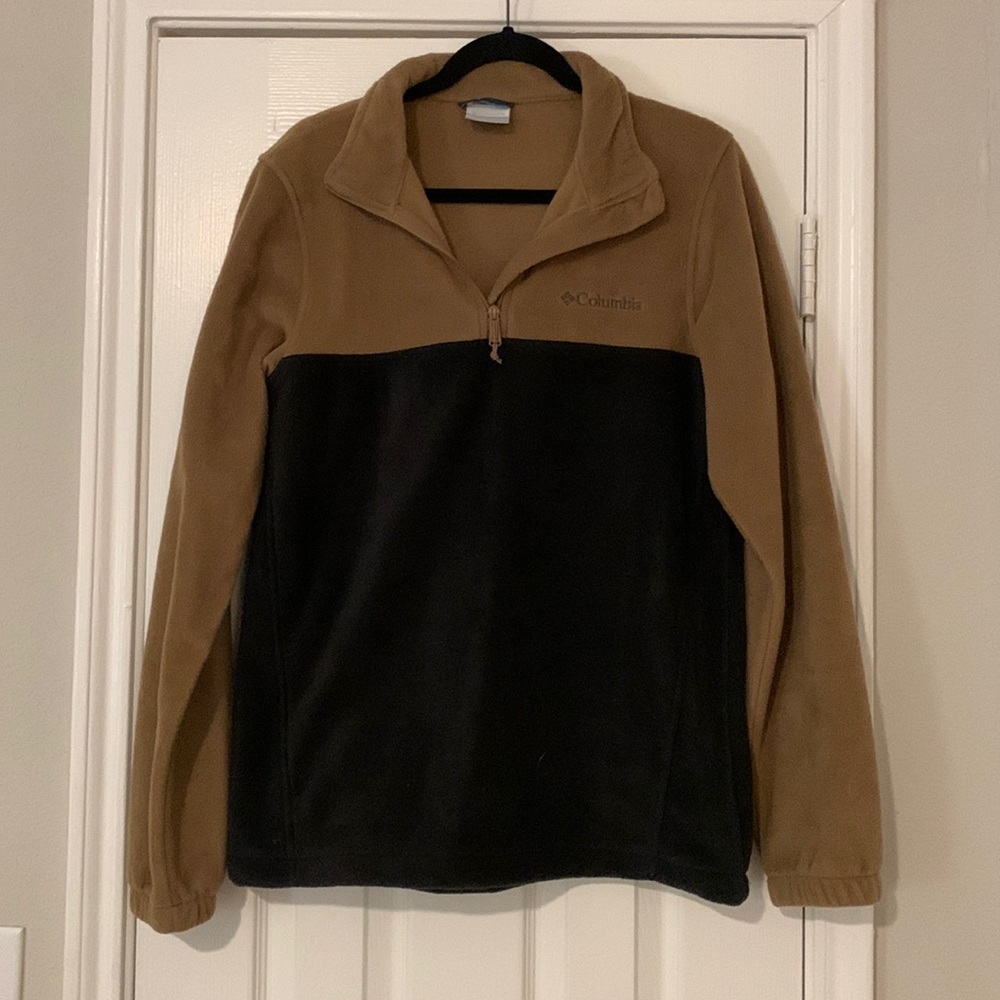 Mens Columbia Quarter Zip Fleece Pullover